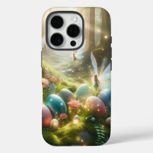 Mystical Forest Fairy Magical Spring Eggs iPhone 16 Pro Case