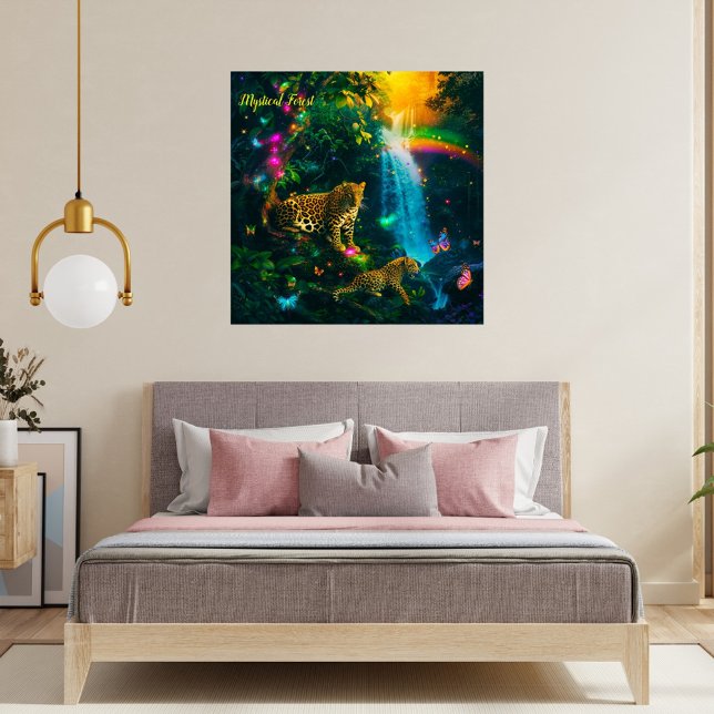 Mystical Forest Leopard  Photo Print (Creator Uploaded)