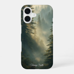 Mystical Forest Mist Phone Case Nature Aesthetic