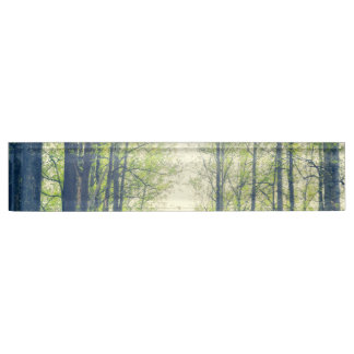 Mystical forest nameplate