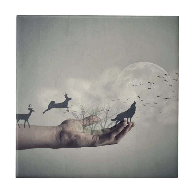 Mystical Forest Tile (Front)