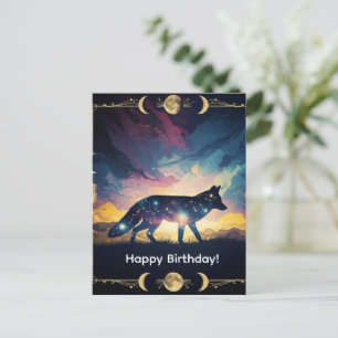 Mystical Fox Greeting Card