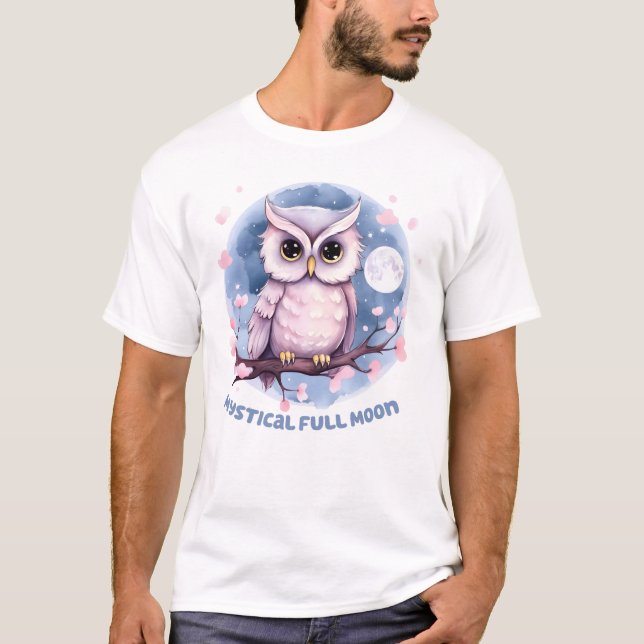 Mystical Full Moon T-Shirt (Front)