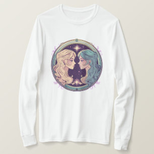 Mystical Gemini Reflection T-Shirt