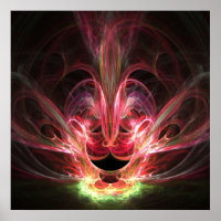 Mystical glow - Poster