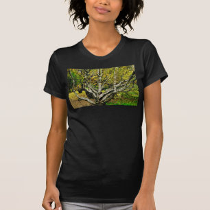 Mystical Gnarled Karelian Birch Tree T-Shirt