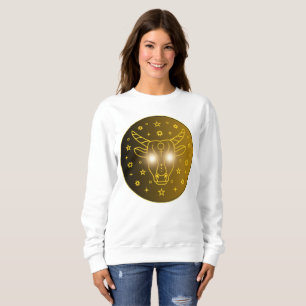 Mystical Golden Zodiac Taurus Sweatshirt