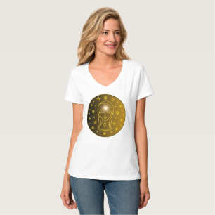 Mystical Golden Zodiac Virgo T-Shirt