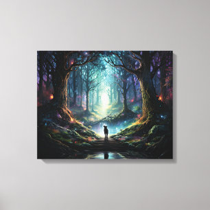 "Mystical Great Dane" Canvas Print