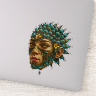 Mystical Guardian Vision - Fantasy Graphic Art