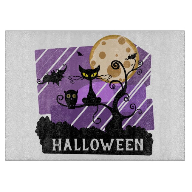 Mystical Halloween Cutting Board (Front)