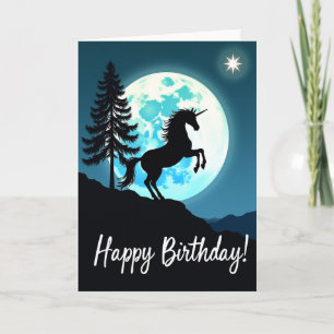 Mystical Horse Birthday Card
