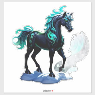 Mystical Horse With Starry Mane