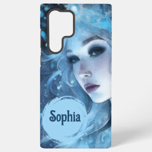 Mystical Ice Queen - Fantasy Winter Goddess Art Samsung Galaxy Case