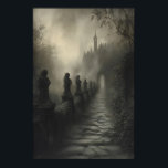 Mystical Ivy Path Haunting Gothic Castle Art Dark Poster<br><div class="desc">Mystical Ivy Path Haunting Gothic Castle Art Dark Academia Printable Victorian Haunted Manor Wall Decor, Moody Fantasy Spooky Aesthetic Dark Academia, Dark Academia aesthetic, Dark Academia style, vintage academia, gothic academic, classic literature aesthetic, moody vintage art, intellectual aesthetic, old books aesthetic, scholarly style, mediaeval academia, antique aesthetic, dark vintage style,...</div>