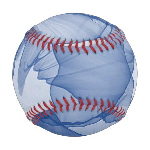 Mystical Layer of Chiffon Scarves Blue Baseball