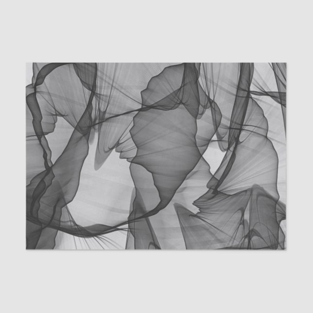 Mystical Layer of Chiffon Scarves Texture Design Tissue Paper (Front)