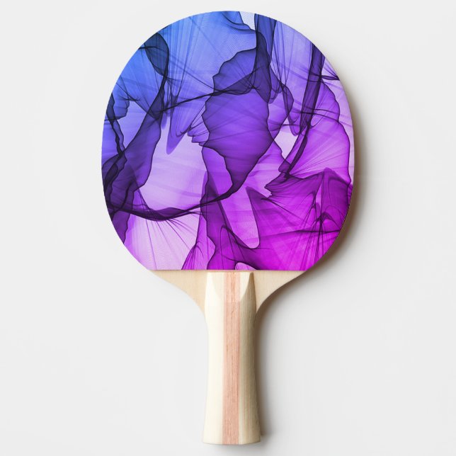 Mystical Layer of Plum Ping Pong Paddle (Front)