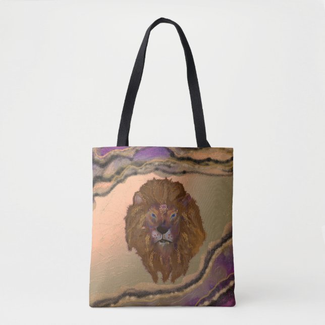 Mystical lion tote bag (Front)