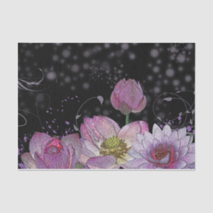 Mystical lotus 10lb Tissue Paper, White Tissue Paper