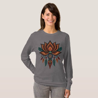 Mystical Lotus Dreamcatcher T-Shirt