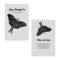 Mystical Luna Moth Jewellery Pin Business Card