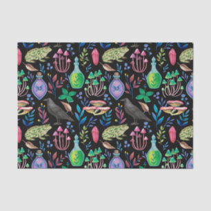 Mystical Magic and Witchcraft Nature Elements  Tissue Paper