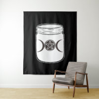 Mystical Magic Moons Mason Jar Halloween Party