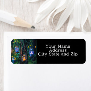 Mystical Magical Candles Forest Return Address