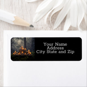 Mystical Magical Candles Forest Return Address