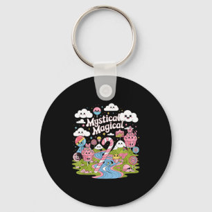 Mystical Magical Retro Aesthetic Space Gift Men Wo Key Ring