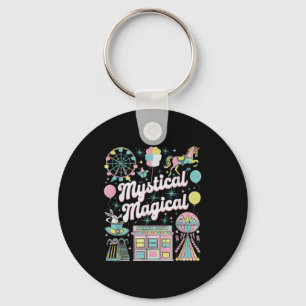 Mystical Magical Retro Aesthetic Space Gift Men Wo Key Ring