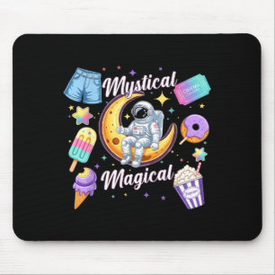 Mystical Magical Retro Aesthetic Space Men Women K Mouse Mat