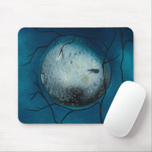 Mystical Magical Twilight Sky Mysterious Tree Art Mouse Mat