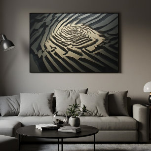 Mystical Maze Fantasy Canvas Print