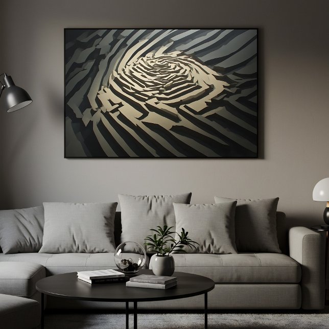 Mystical Maze Fantasy Canvas Print (Creator Uploaded)