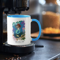 Mystical Mermaid Ocean Fantasy Blue Sea-Life