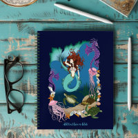 Mystical Mermaid Ocean Fantasy Blue Sea-Life