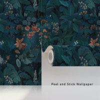 Mystical Midnight Jungle Wallpaper Peel & Stick
