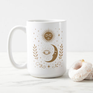 Mystical Midnight Moon & Stars Third Eye Unisex Coffee Mug