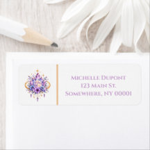 Mystical Moon and Crystals Birthday Party Address