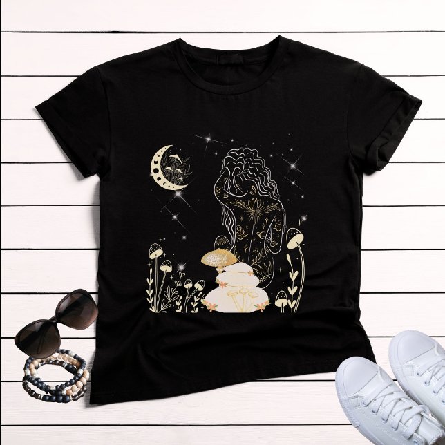 Mystical Moon Goddess T-Shirt (Creator Uploaded)