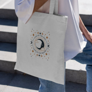 Mystical Moon Quote Tote Bag