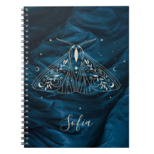 Mystical Moth Celestial Butterfly  Notebook