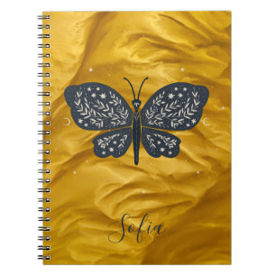 Mystical Moth Celestial Butterfly  Notebook