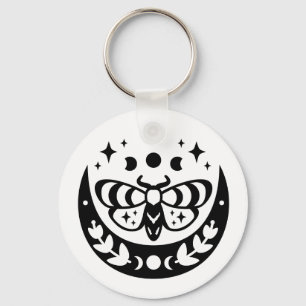Mystical Moth  Key Ring