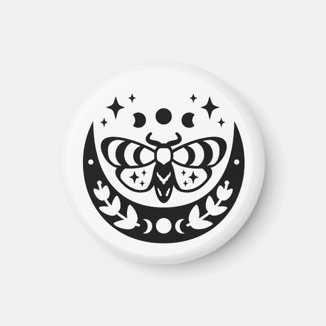 Mystical Moth  Magnet (Front)