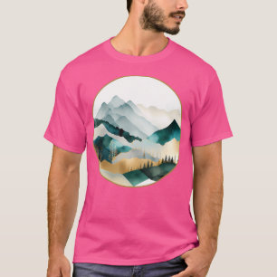 Mystical Mountains Active T-Shirt