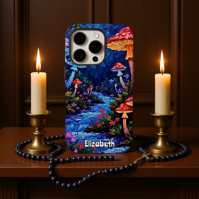 Mystical Mushroom Creek Case-Mate iPhone Case (Creator Uploaded)