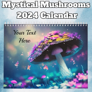 Mystical Mushrooms Calendar